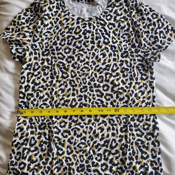 NWT J.Crew Animal print studio tee-Small - Picture 9 of 10